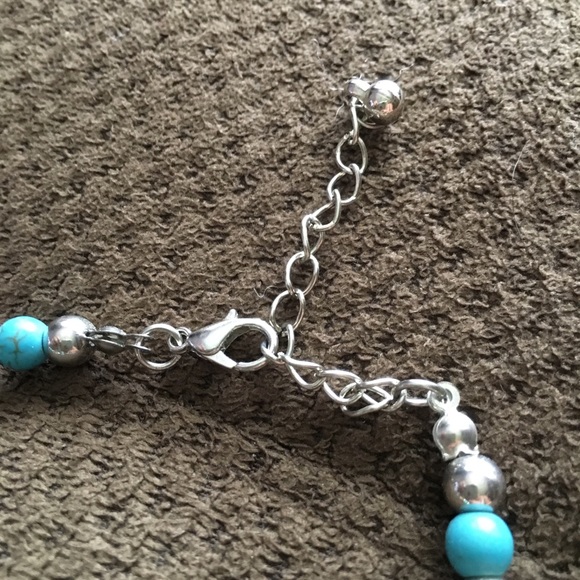 Bracelet-turquoise & silver - Picture 4 of 6